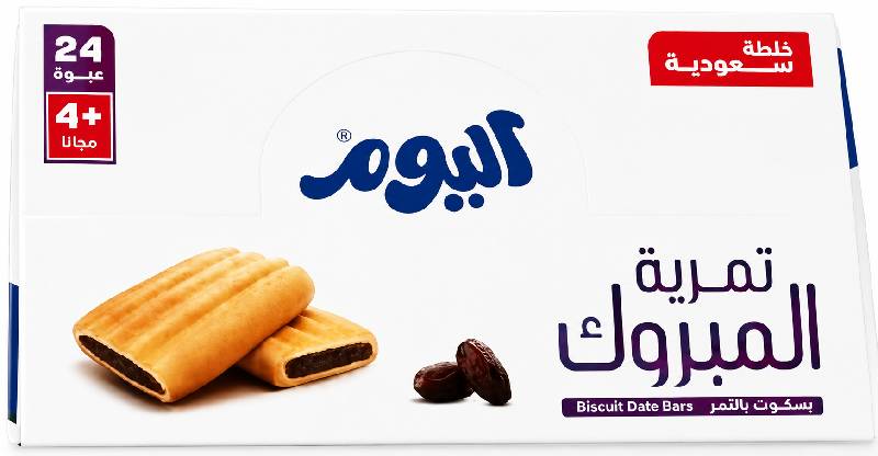 بسكت تمرية المبروك ×24